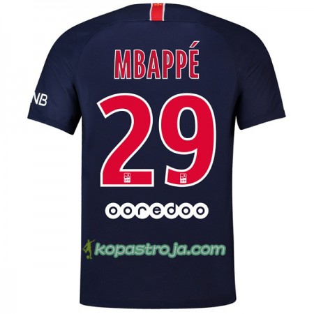 Billiga Fotbollströjor Paris Saint-Germain Mbappe 29 Hemma tröja 2018/19 Kortärmad